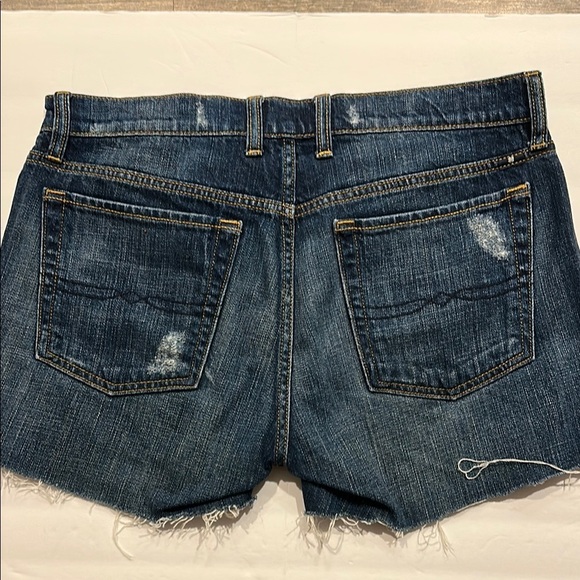 Lucky Brand Women's Distressed Denim Shorts cut off blue jeans size 4/27 - Picture 7 of 8